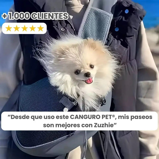 CANGURO PET® -Malla Transpirable, Diseño Antifugas y Liviano.