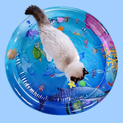 AGUA CAT™️ 100x100cm - ¡Tu gato disfrutará de horas de entretenimiento y actividad! 😻🎉 - Banana Express